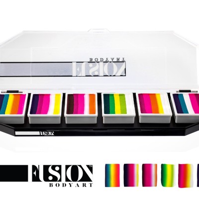 Fusion Body Art Leanne's Butterfly Palette NON NEON Fusion Body Art Leanne's Butterfly Palette NON NEON